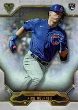 2020 Topps Triple Threads #17 - Nico Hoerner - Chicago Cubs