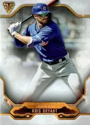2020 Topps Triple Threads #18 - Kris Bryant - Chicago Cubs