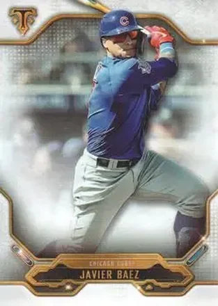 2020 Topps Triple Threads #20 - Javier Báez - Chicago Cubs