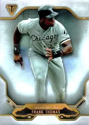 2020 Topps Triple Threads #23 - Frank Thomas - Chicago White Sox