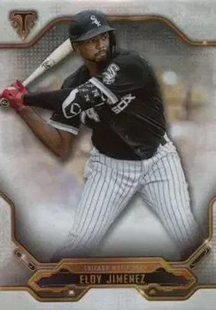 2020 Topps Triple Threads #25 - Eloy Jiménez - Chicago White Sox