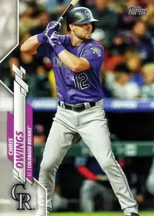 2020 Topps Update #U-11 - Chris Owings - Colorado Rockies