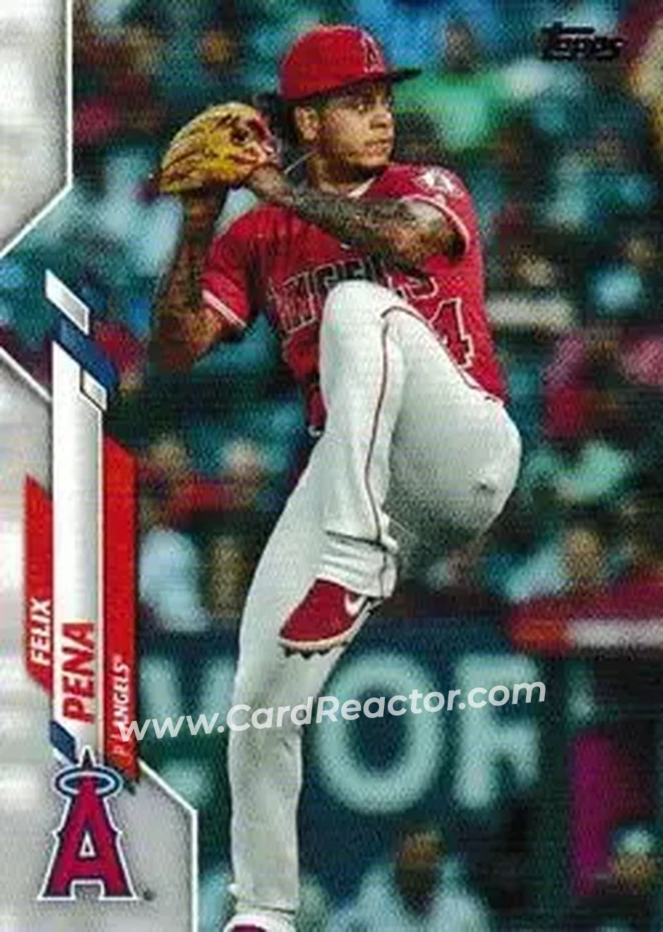 2020 Topps Update #U-18 - Felix Pena - Los Angeles Angels - Front 2020 Topps Update #U-18 - Felix Pena - Los Angeles Angels - Front