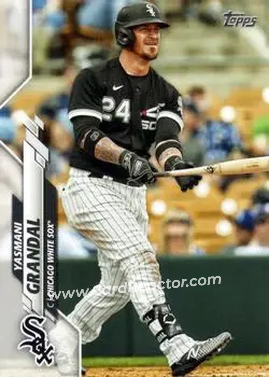 2020 Topps Update #U-19 - Yasmani Grandal - Chicago White Sox - Front