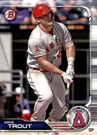 2019 Bowman #1 - Mike Trout - Los Angeles Angels