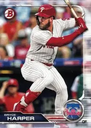 2019 Bowman #3b - Bryce Harper - Philadelphia Phillies