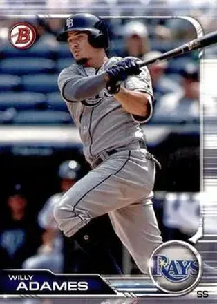 2019 Bowman #10 - Willy Adames - Tampa Bay Rays