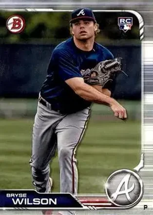2019 Bowman #20 - Bryse Wilson - Atlanta Braves