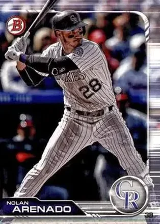 2019 Bowman #22 - Nolan Arenado - Colorado Rockies