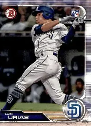 2019 Bowman #25 - Luis Urias - San Diego Padres