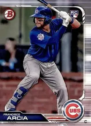 2019 Bowman #31 - Francisco Arcia - Chicago Cubs