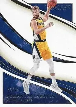 2019-20 Panini Immaculate Collection #5 Domantas Sabonis