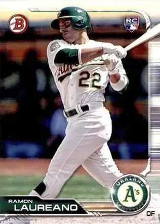 2019 Bowman #38 - Ramon Laureano - Oakland Athletics