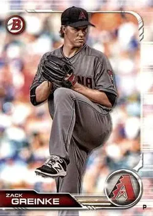 2019 Bowman #41 - Zack Greinke - Arizona Diamondbacks