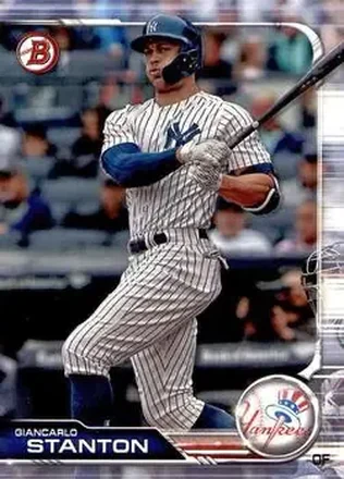 2019 Bowman #43 - Giancarlo Stanton - New York Yankees