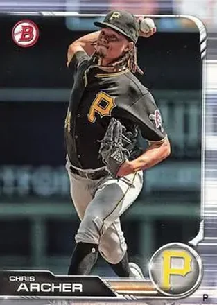 2019 Bowman #46 - Chris Archer - Pittsburgh Pirates