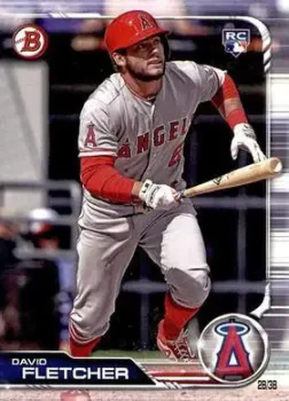 2019 Bowman #49 - David Fletcher - Los Angeles Angels