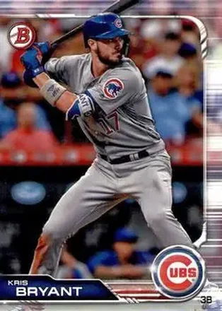 2019 Bowman #51 - Kris Bryant - Chicago Cubs