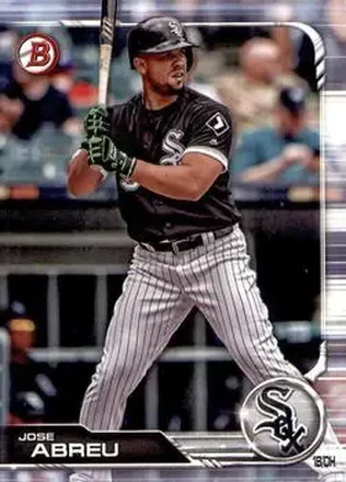 2019 Bowman #55 - Jose Abreu - Chicago White Sox
