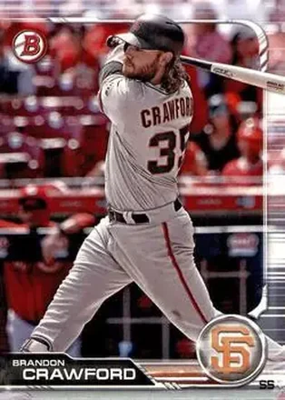 2019 Bowman #57 - Brandon Crawford - San Francisco Giants