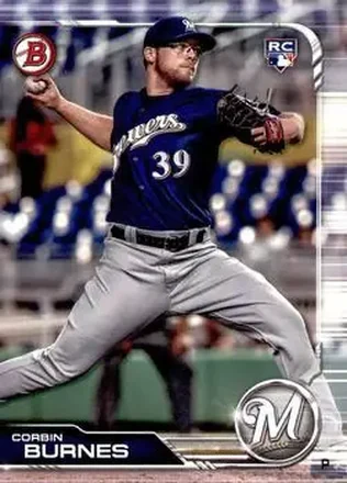 2019 Bowman #65 - Corbin Burnes - Milwaukee Brewers