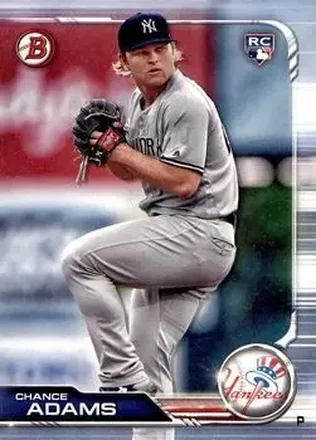 2019 Bowman #69 - Chance Adams - New York Yankees