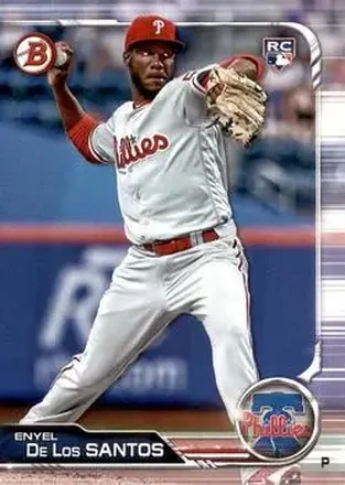 2019 Bowman #70 - Enyel De Los Santos - Philadelphia Phillies