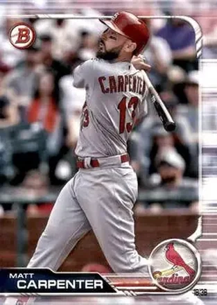 2019 Bowman #74 - Matt Carpenter - St. Louis Cardinals