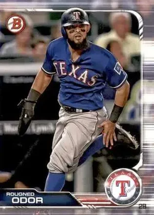2019 Bowman #77 - Rougned Odor - Texas Rangers