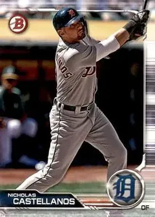 2019 Bowman #81 - Nick Castellanos - Detroit Tigers