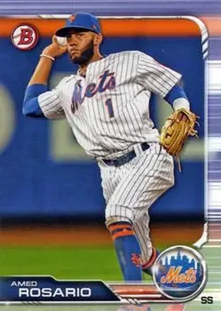 2019 Bowman #83 - Amed Rosario - New York Mets