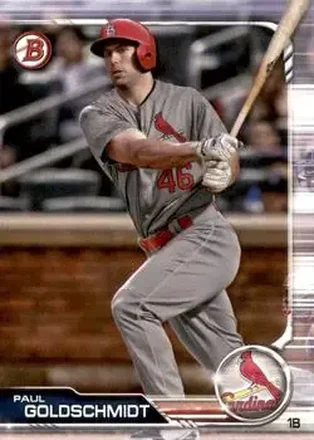 2019 Bowman #85 - Paul Goldschmidt - St. Louis Cardinals