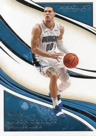 2019-20 Panini Immaculate Collection #10 Aaron Gordon
