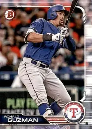 2019 Bowman #88 - Ronald Guzman - Texas Rangers