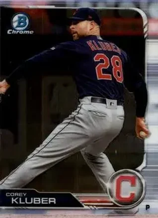 2019 Bowman Chrome #6 - Corey Kluber - Cleveland Indians