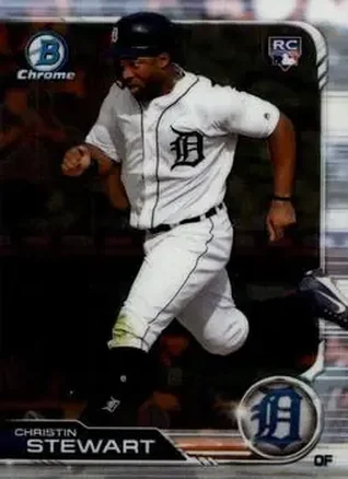 2019 Bowman Chrome #7 - Christin Stewart - Detroit Tigers
