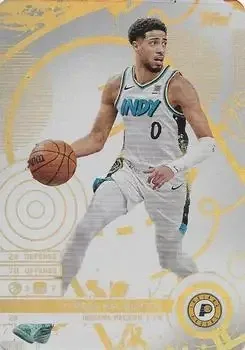 2025-26 Topps Match Attax #28 Tyrese Haliburton