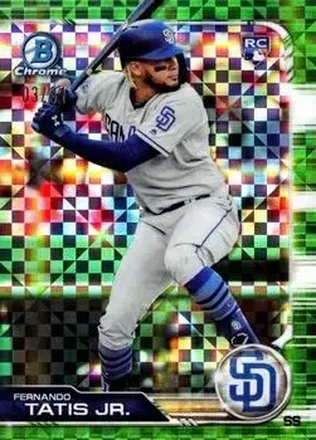 2019 Bowman Chrome X #26 - Fernando Tatis Jr. - San Diego Padres