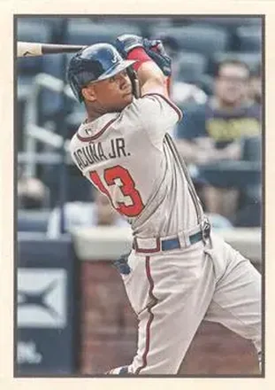2019 Bowman Heritage #53VR-12 - Ronald Acuña Jr. - Atlanta Braves