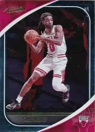 2020-21 Panini Absolute Memorabilia #14 - Coby White - Chicago Bulls