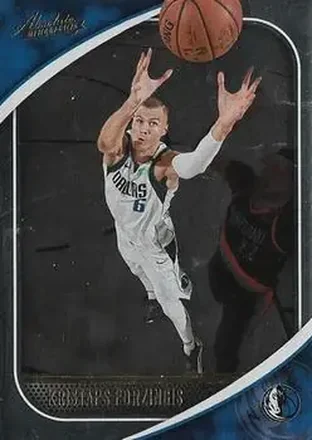 2020-21 Panini Absolute Memorabilia #21 - Kristaps Porziņģis - Dallas Mavericks