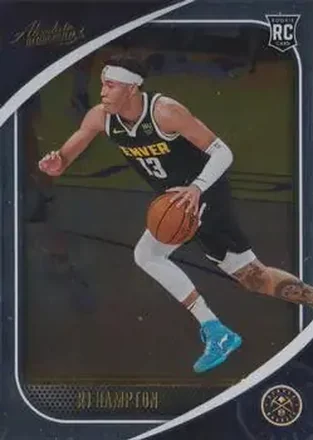 2020-21 Panini Absolute Memorabilia #27 - R.J. Hampton - Denver Nuggets