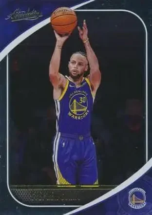 2020-21 Panini Absolute Memorabilia #32 - Stephen Curry - Golden State Warriors