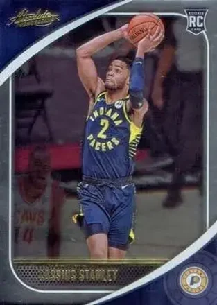 2020-21 Panini Absolute Memorabilia #40 - Cassius Stanley - Indiana Pacers