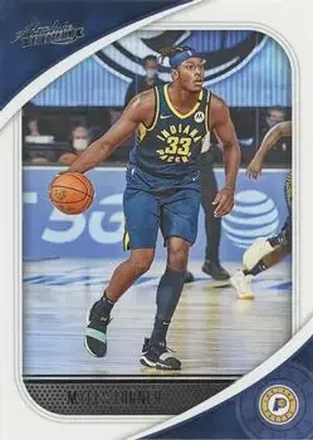2020-21 Panini Absolute Memorabilia #41 - Myles Turner - Indiana Pacers