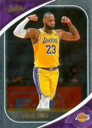 2020-21 Panini Absolute Memorabilia #45 - LeBron James - Los Angeles Lakers