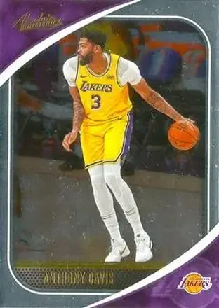 2020-21 Panini Absolute Memorabilia #46 - Anthony Davis - Los Angeles Lakers