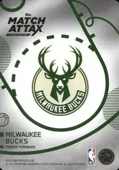 Back of Giannis Antetokounmpo