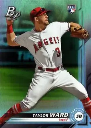 2019 Bowman Platinum #3 - Taylor Ward - Los Angeles Angels