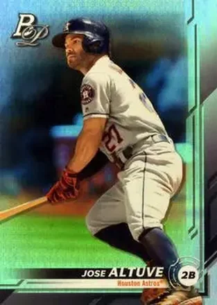 2019 Bowman Platinum #5 - Jose Altuve - Houston Astros